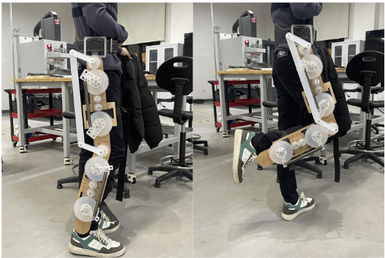 Towards A Wearable Passive Lower-Limb Exoskeleton Based on the Compact Gear-Spring Mechanism